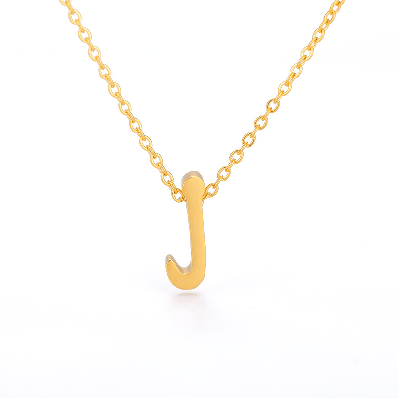 Petite Letter Necklace - Zodiaque Jewellery