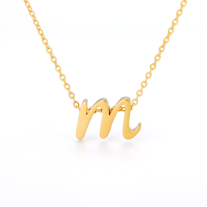 Petite Letter Necklace - Zodiaque Jewellery