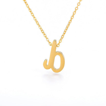 Petite Letter Necklace - Zodiaque Jewellery