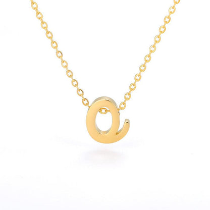 Petite Letter Necklace - Zodiaque Jewellery