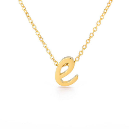 Petite Letter Necklace - Zodiaque Jewellery