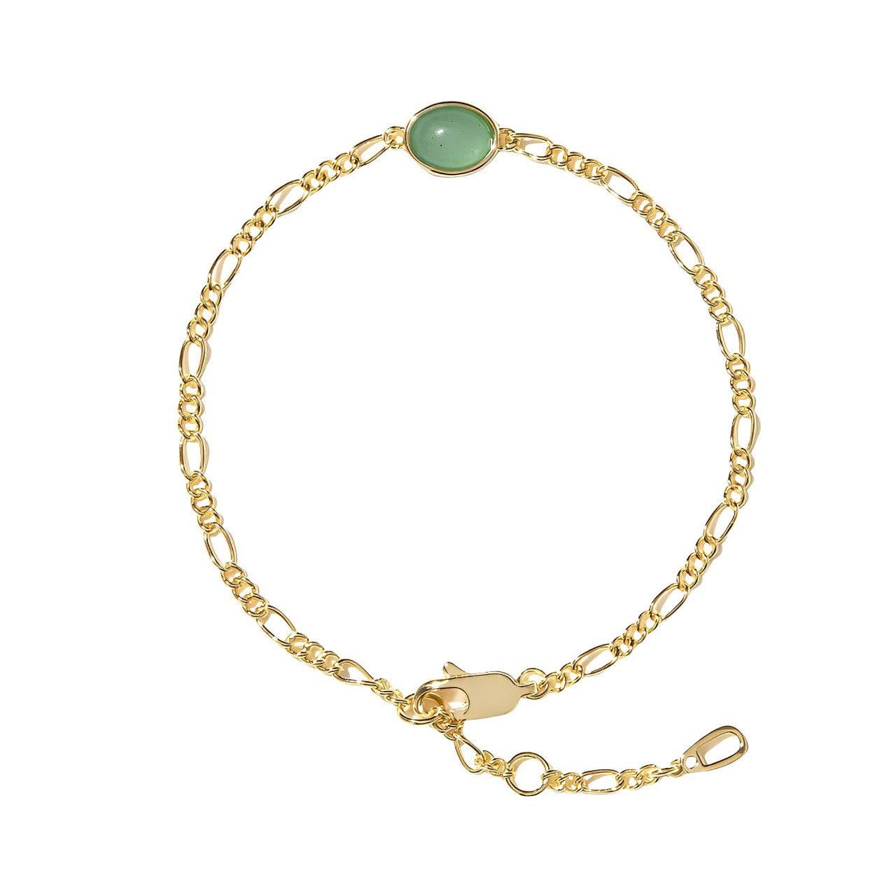 Green & Gold Bracelet - Zodiaque Jewellery