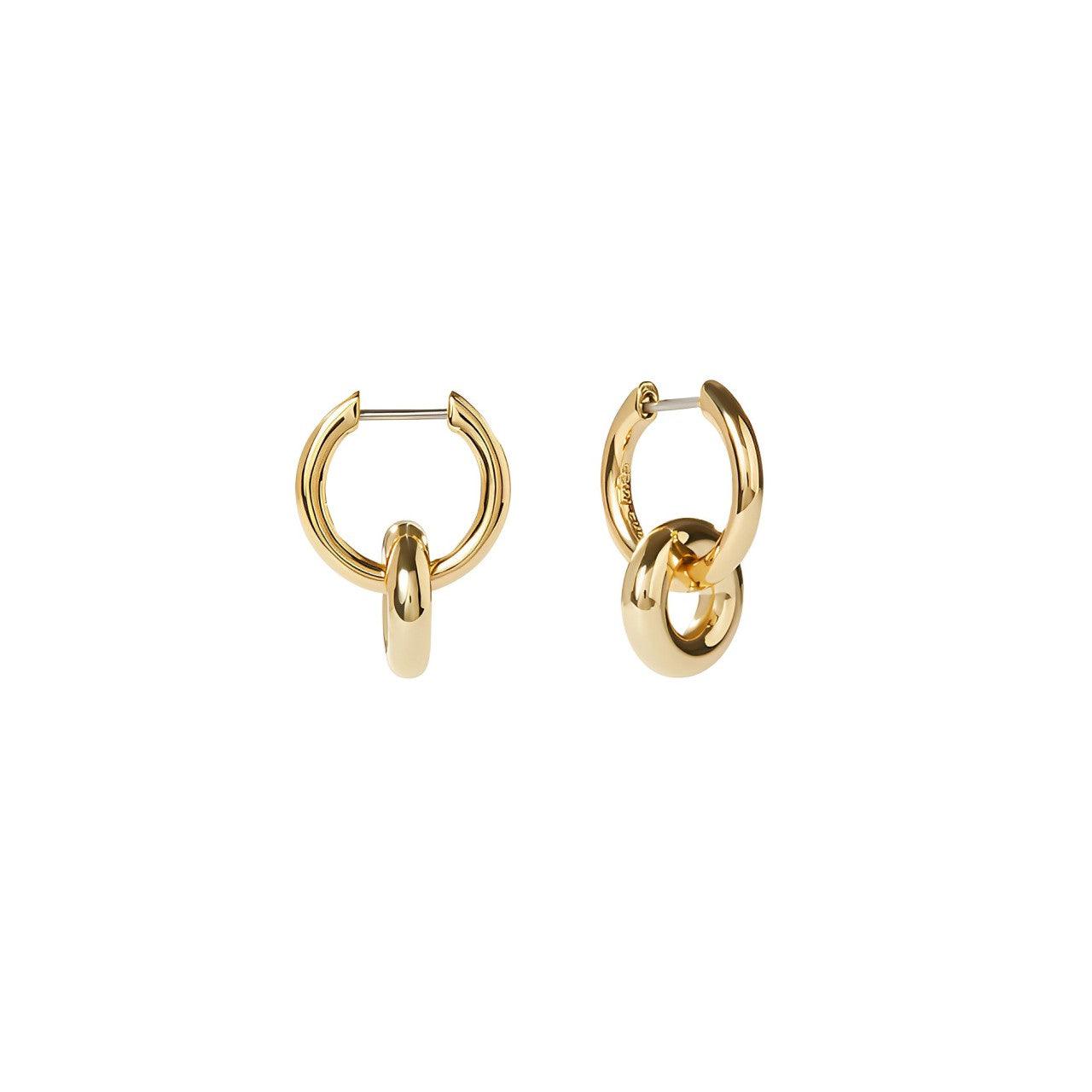 Double Hoop Earrings - Zodiaque Jewellery