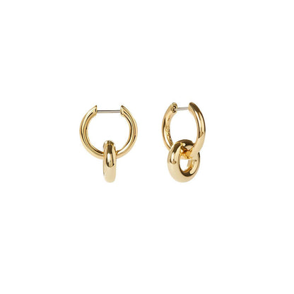 Double Hoop Earrings - Zodiaque Jewellery