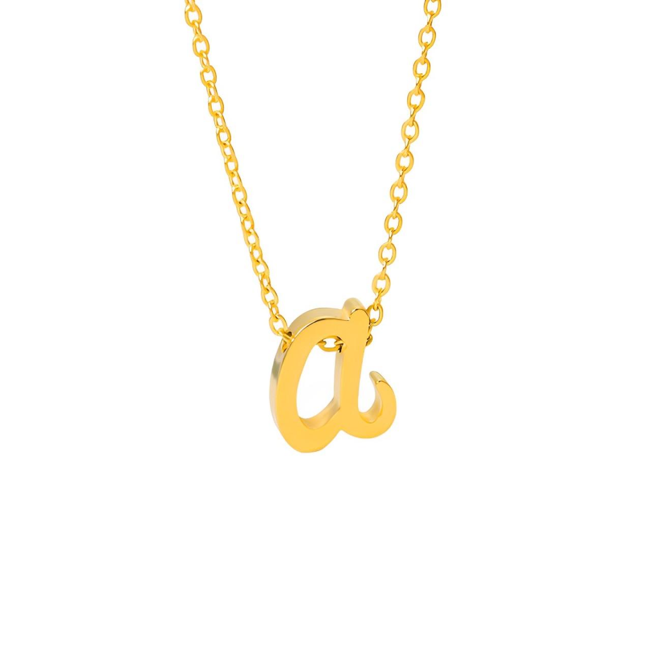 Petite Letter Necklace - Zodiaque Jewellery