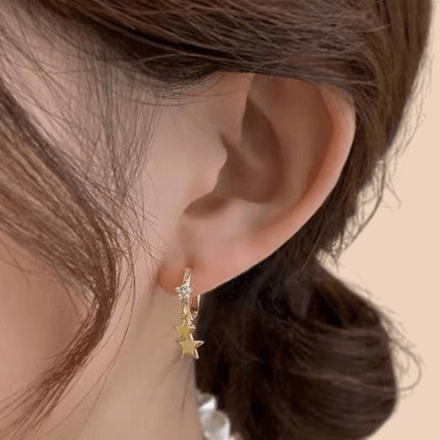 Starfall Earrings - Zodiaque Jewellery